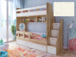 Кровать двухъярусная Юниор 1 с фасадом для рисования феритейл в Сысерти - sysert.magazinmebel.ru | фото - изображение 1