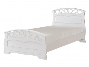 Кровать Грация-1 900 Белый античный в Сысерти - sysert.magazinmebel.ru | фото