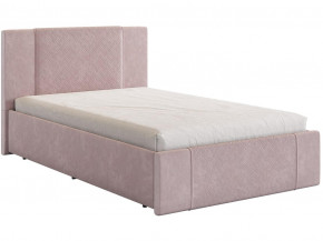 Кровать Хлоя 1200 велюр нежно-розовый в Сысерти - sysert.magazinmebel.ru | фото