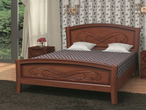 Кровать Карина-16 900 Орех в Сысерти - sysert.magazinmebel.ru | фото
