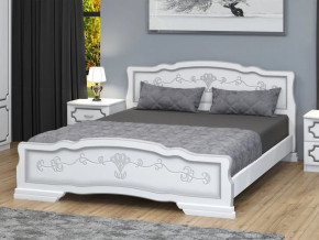 Кровать Карина-6 900 Белый жемчуг в Сысерти - sysert.magazinmebel.ru | фото