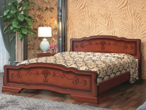 Кровать Карина-6 900 Орех в Сысерти - sysert.magazinmebel.ru | фото