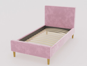 Кровать Линси 900 розовый в Сысерти - sysert.magazinmebel.ru | фото