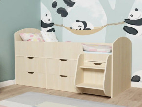 Кровать Малыш-7 Дуб в Сысерти - sysert.magazinmebel.ru | фото - изображение 1