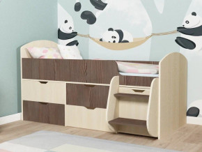 Кровать Малыш-7 Дуб-Бодега в Сысерти - sysert.magazinmebel.ru | фото