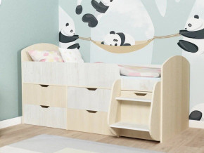 Кровать Малыш-7 Дуб-Винтерберг в Сысерти - sysert.magazinmebel.ru | фото - изображение 1