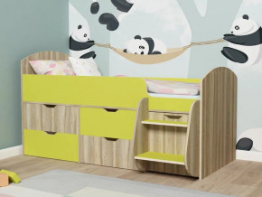 Кровать Малыш-7 Ясень-лайм в Сысерти - sysert.magazinmebel.ru | фото - изображение 1