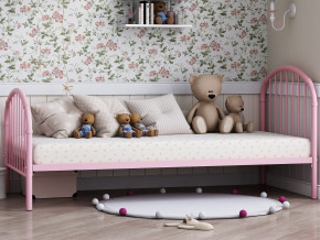 Кровать металлическая Эвора-1 Розовый в Сысерти - sysert.magazinmebel.ru | фото
