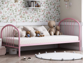 Кровать металлическая Эвора Розовый в Сысерти - sysert.magazinmebel.ru | фото - изображение 1