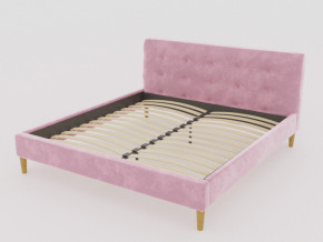 Кровать Пайли 1800 розовый в Сысерти - sysert.magazinmebel.ru | фото