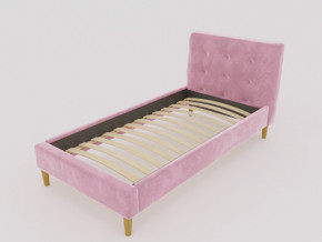 Кровать Пайли 900 розовый в Сысерти - sysert.magazinmebel.ru | фото