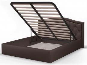Кровать подъемная Стелла 1400 коричневая в Сысерти - sysert.magazinmebel.ru | фото - изображение 2
