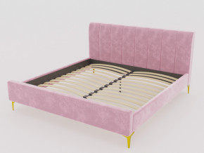 Кровать Рошаль 1400 розовый в Сысерти - sysert.magazinmebel.ru | фото