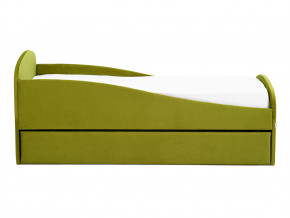Кровать с ящиком Letmo оливковый (велюр) в Сысерти - sysert.magazinmebel.ru | фото - изображение 6