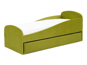 Кровать с ящиком Letmo оливковый (велюр) в Сысерти - sysert.magazinmebel.ru | фото - изображение 8