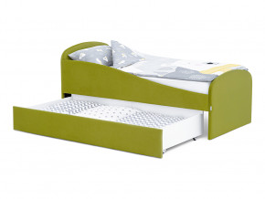 Кровать с ящиком Letmo оливковый (велюр) в Сысерти - sysert.magazinmebel.ru | фото - изображение 9
