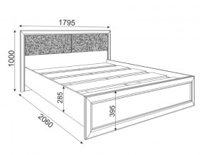 Кровать с настилом 1600 Саванна М05 в Сысерти - sysert.magazinmebel.ru | фото - изображение 2
