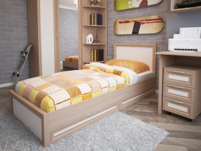 Кровать с настилом Остин модуль 21 с ящиками 24 в Сысерти - sysert.magazinmebel.ru | фото