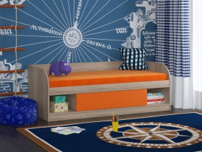 Кровать Соня 4 сонома-оранжевый в Сысерти - sysert.magazinmebel.ru | фото - изображение 1