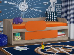Кровать Соня 4 сонома-оранжевый в Сысерти - sysert.magazinmebel.ru | фото - изображение 3