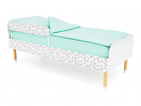 Кровать Stumpa Классика с бортиком рисунок Кубики в Сысерти - sysert.magazinmebel.ru | фото - изображение 1