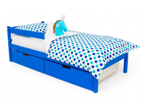 Кровать Svogen classic с ящиками и бортиком синий в Сысерти - sysert.magazinmebel.ru | фото - изображение 1