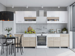 Кухонный гарнитур Trend 1200 мм сонома-белый в Сысерти - sysert.magazinmebel.ru | фото - изображение 3