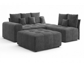 Модульный диван Торонто Вариант 3 Серый в Сысерти - sysert.magazinmebel.ru | фото
