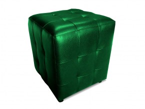 Пуф зеленый кожзам Green в Сысерти - sysert.magazinmebel.ru | фото - изображение 1