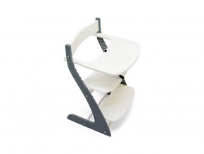 Растущий стул Усура со столиком графит-белый в Сысерти - sysert.magazinmebel.ru | фото - изображение 4