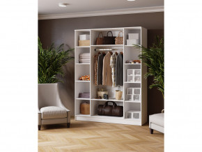 Шкаф комбинированный Ларс 1600 белый в Сысерти - sysert.magazinmebel.ru | фото - изображение 2