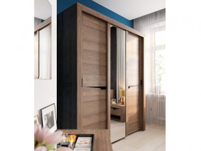 Шкаф с раздвижными дверями трехдверный Соренто дуб стирлинг в Сысерти - sysert.magazinmebel.ru | фото