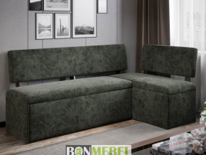 Скамья угловая со спальным местом Монреаль ткань зеленая в Сысерти - sysert.magazinmebel.ru | фото - изображение 1