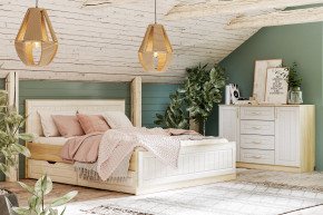 Спальня Оливия с комодом в Сысерти - sysert.magazinmebel.ru | фото