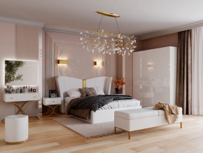 Спальня Рише белый глянец с перламутром в Сысерти - sysert.magazinmebel.ru | фото
