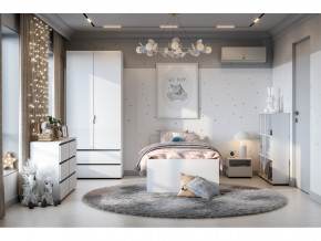Спальня Токио Белый текстурный в Сысерти - sysert.magazinmebel.ru | фото - изображение 8