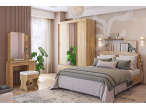 Спальня Виктория-1 дуб крафт золотой в Сысерти - sysert.magazinmebel.ru | фото - изображение 1